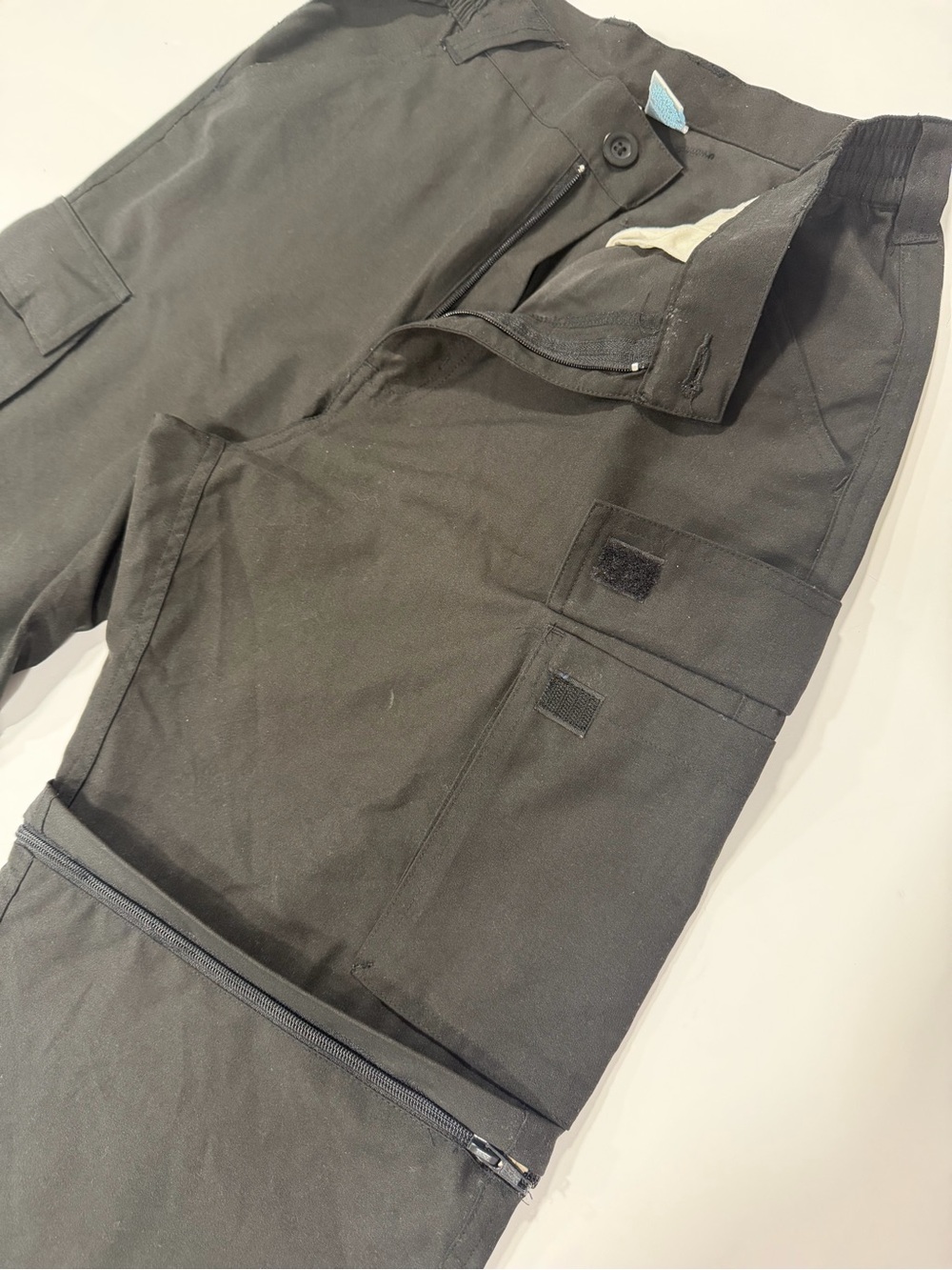 Prospirit Black Zip-Off Cargo Pants - Picture 10 of 10